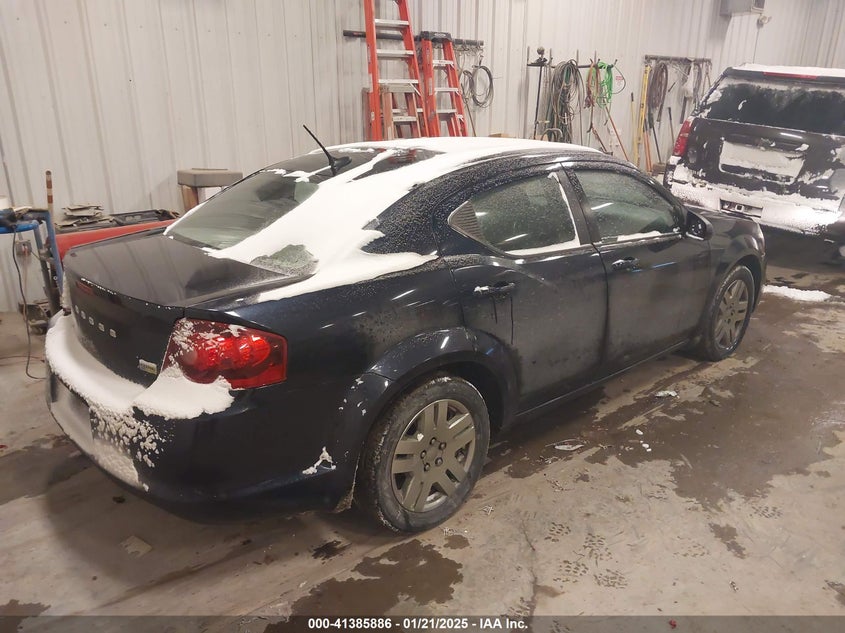 2012 DODGE AVENGER VIN: 1C3CDZAG9CN264430