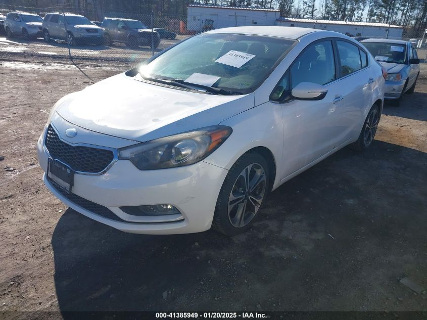 VIN KNAFX4A82E5094584 2014 KIA FORTE no.2