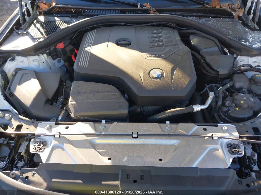 2021 BMW 330I VIN: 3MW5R1J00M8B70836 Lot: 41386128