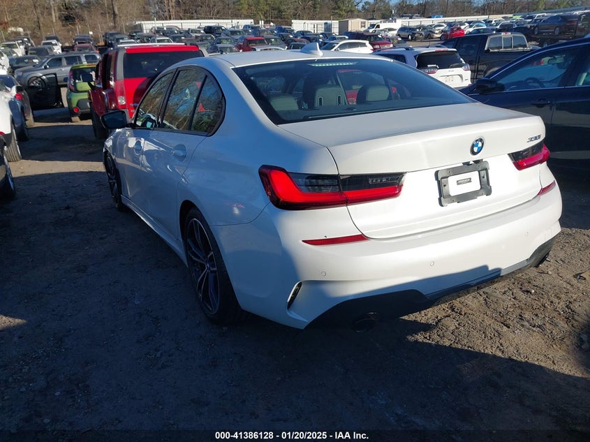 2021 BMW 330I VIN: 3MW5R1J00M8B70836