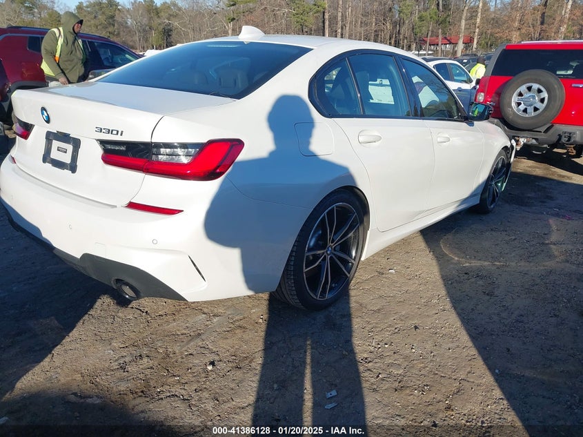 2021 BMW 330I VIN: 3MW5R1J00M8B70836