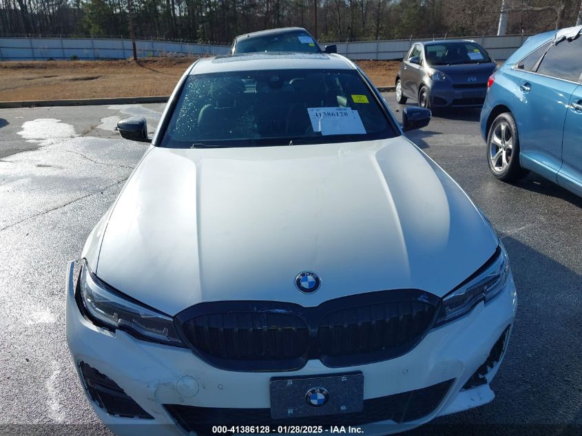 2021 BMW 330I VIN: 3MW5R1J00M8B70836 Lot: 41386128