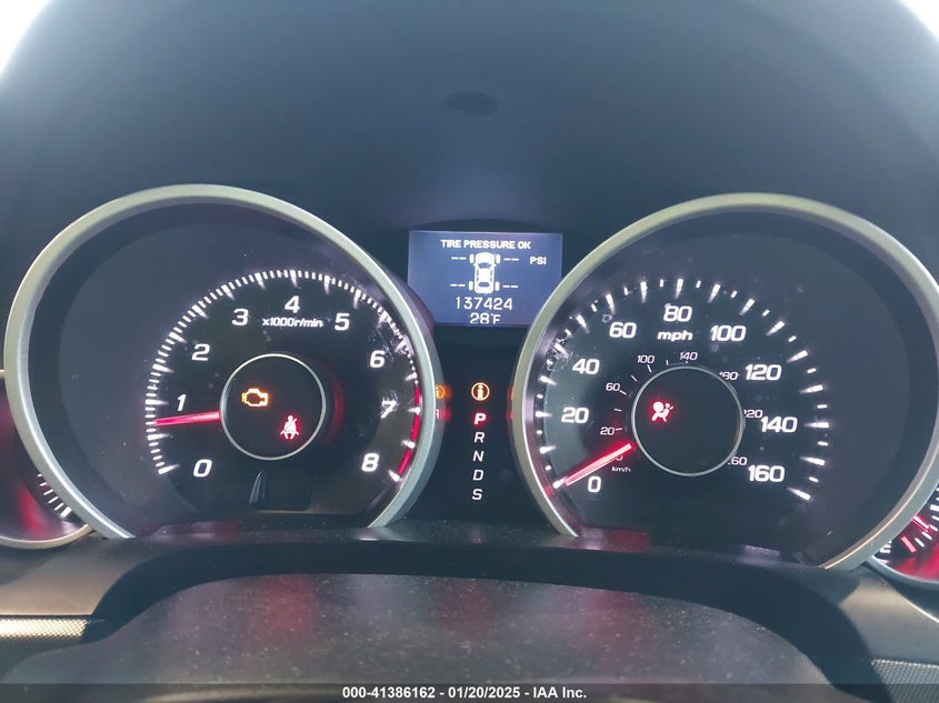 2014 ACURA TL VIN: 19UUA8F56EA001141