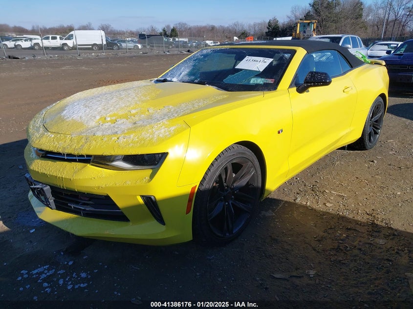 2017 CHEVROLET CAMARO VIN: 1G1FB3DS5H0135691