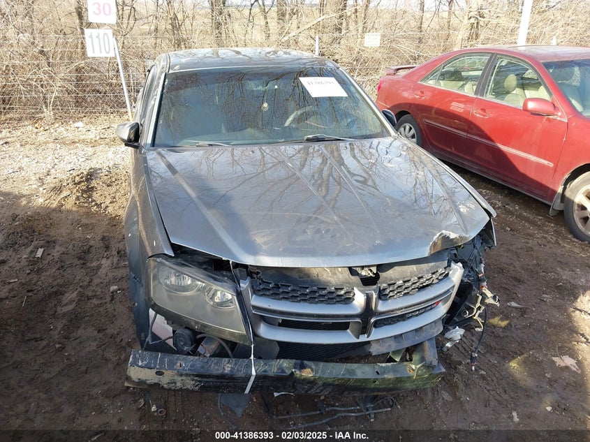 2013 DODGE AVENGER VIN: 1C3CDZBG3DN585962