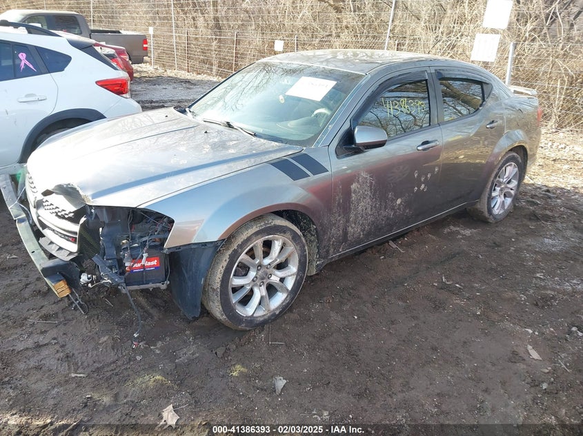 2013 DODGE AVENGER VIN: 1C3CDZBG3DN585962