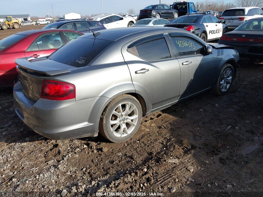 2013 DODGE AVENGER VIN: 1C3CDZBG3DN585962