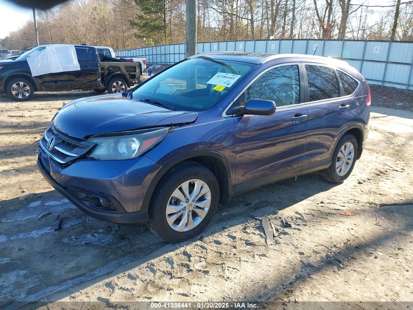 2013 HONDA CR-V EX-L - 5J6RM4H7XDL059902