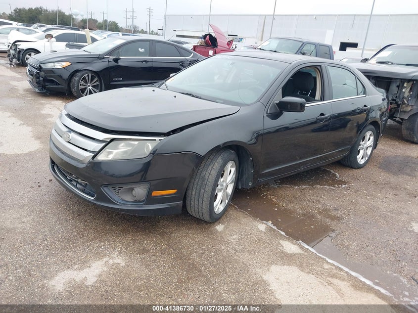 Vin: 3fahp0ha6cr357527, lot: 41877220, ford fusion se 20122