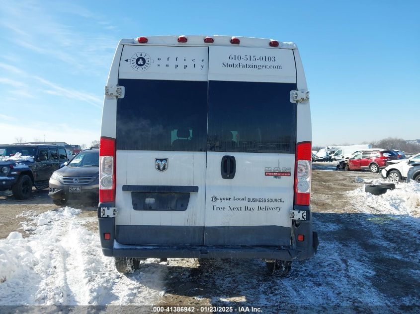 2017 Ram Promaster 2500 High Roof 159 Wb VIN: 3C6TRVDG9HE536740 Lot: 41386942