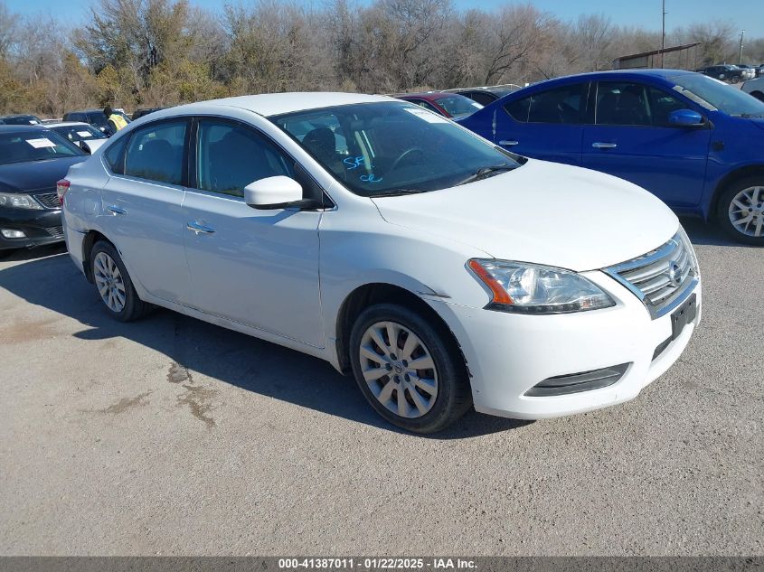 2015 NISSAN SENTRA S - 3N1AB7AP6FY349264