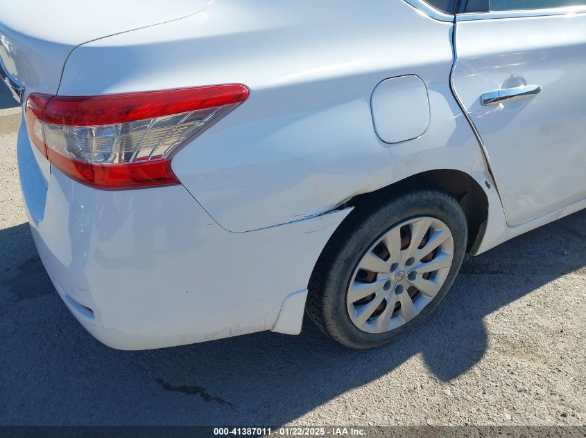 VIN 3N1AB7AP6FY349264 2015 Nissan Sentra, S no.6