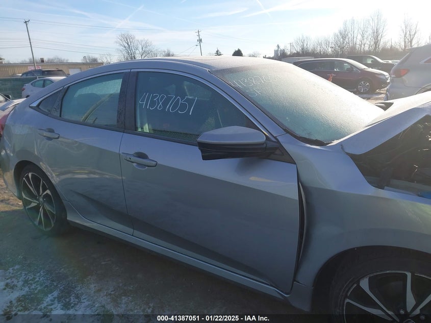 2018 HONDA CIVIC VIN: 2HGFC1E51JH707263