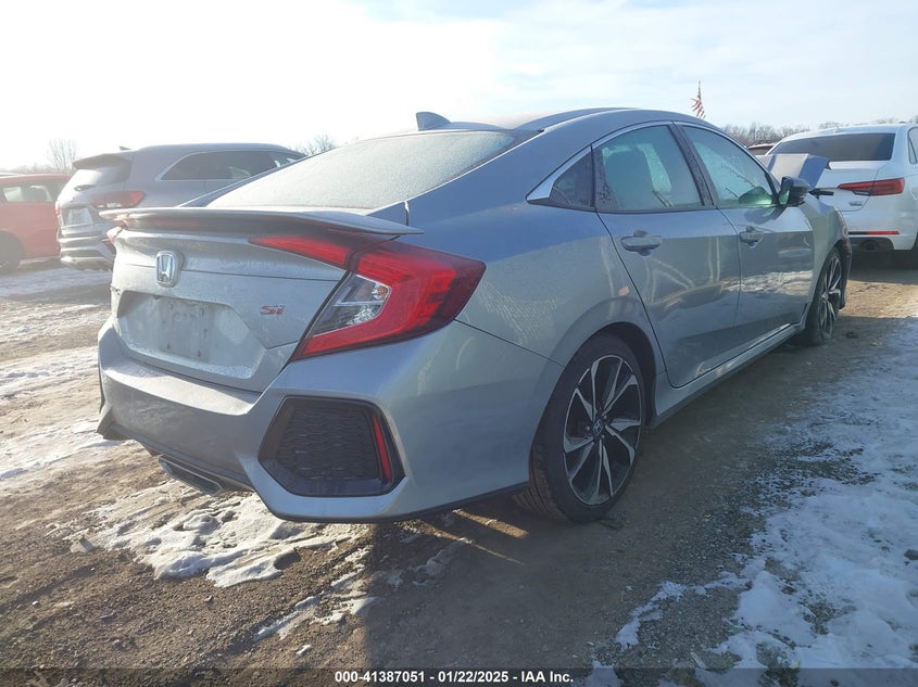 2018 HONDA CIVIC VIN: 2HGFC1E51JH707263