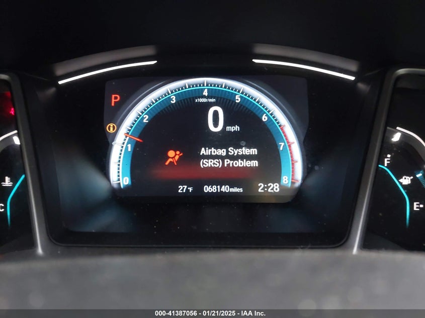 2019 HONDA CIVIC EX - 19XFC1F38KE202488