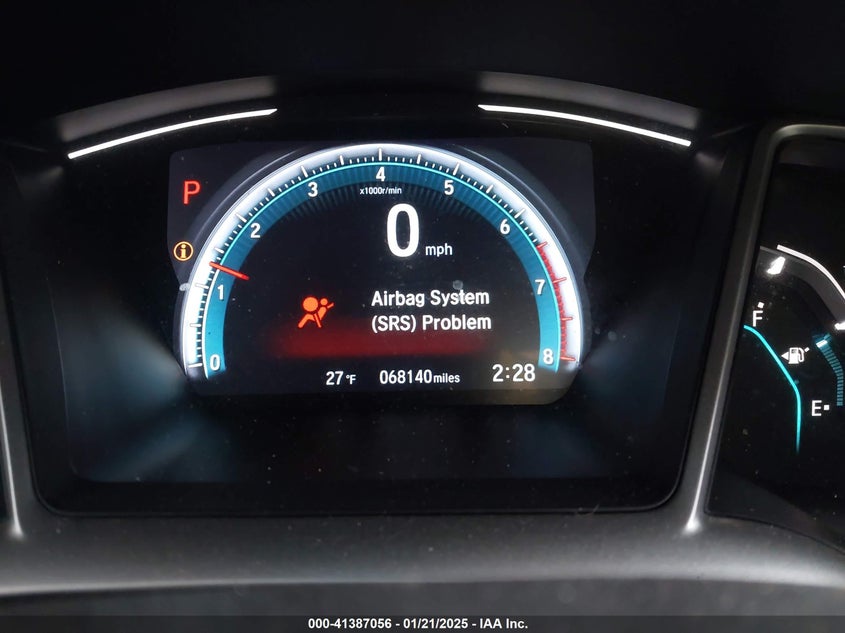 2019 HONDA CIVIC EX - 19XFC1F38KE202488