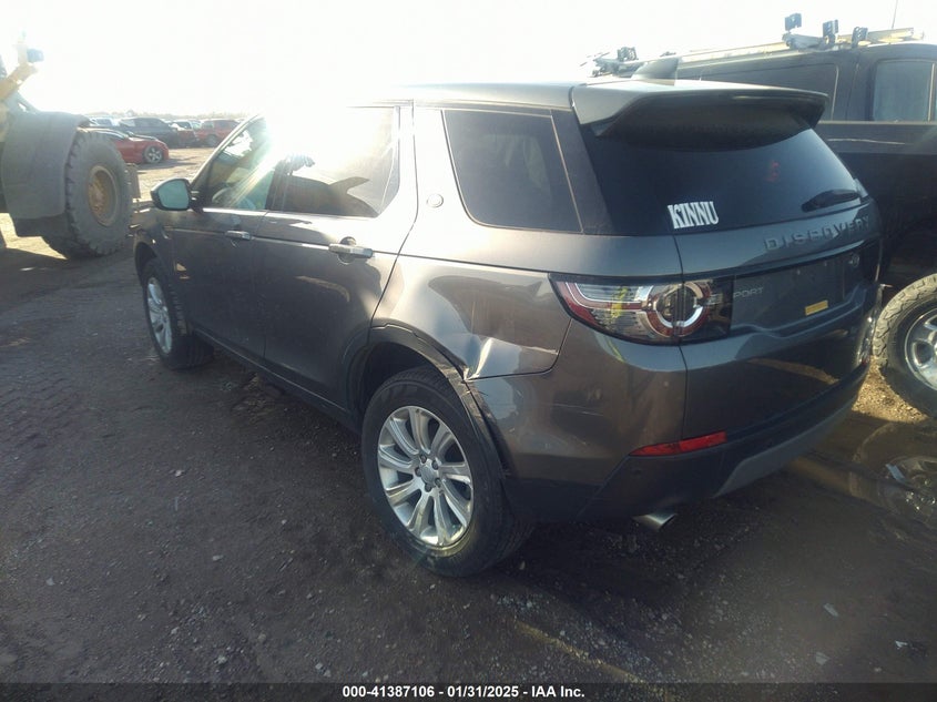 Vin: salcp2fx6kh810979, lot: 41877596, land rover discovery sport se 20193