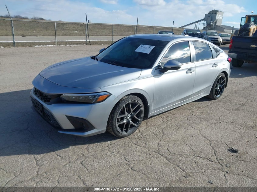 2022 HONDA CIVIC VIN: 19XFL1H83NE006343