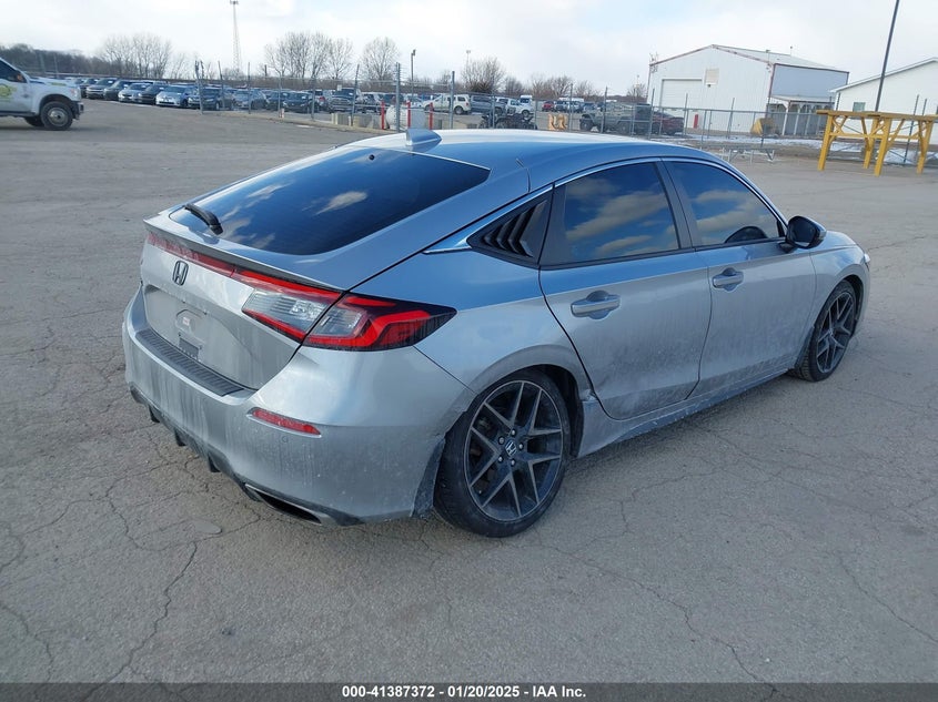 2022 HONDA CIVIC VIN: 19XFL1H83NE006343
