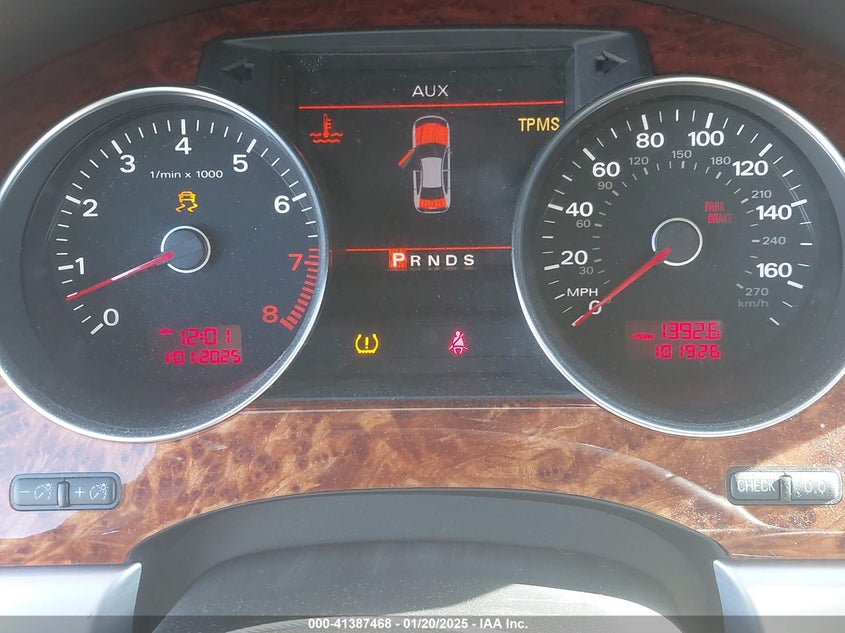 2009 AUDI A8 VIN: WAULV94E09N003356
