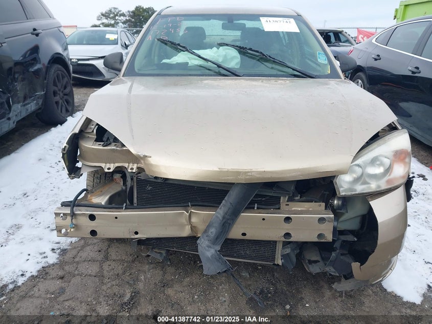 2006 CHEVROLET MALIBU VIN: 1G1ZT51FX6F172453