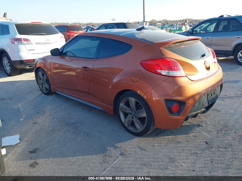 2015 HYUNDAI VELOSTER VIN: KMHTC6AE1FU244528