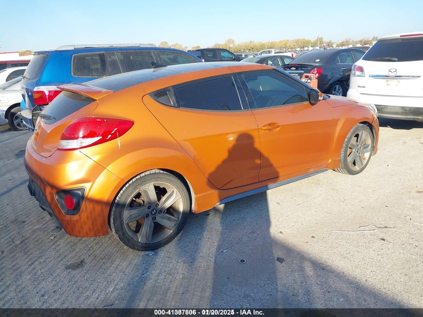 2015 HYUNDAI VELOSTER VIN: KMHTC6AE1FU244528
