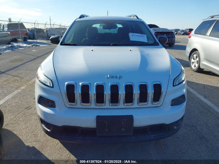 VIN 1C4PJMAB8GW153588 2016 Jeep Cherokee, Sport no.12