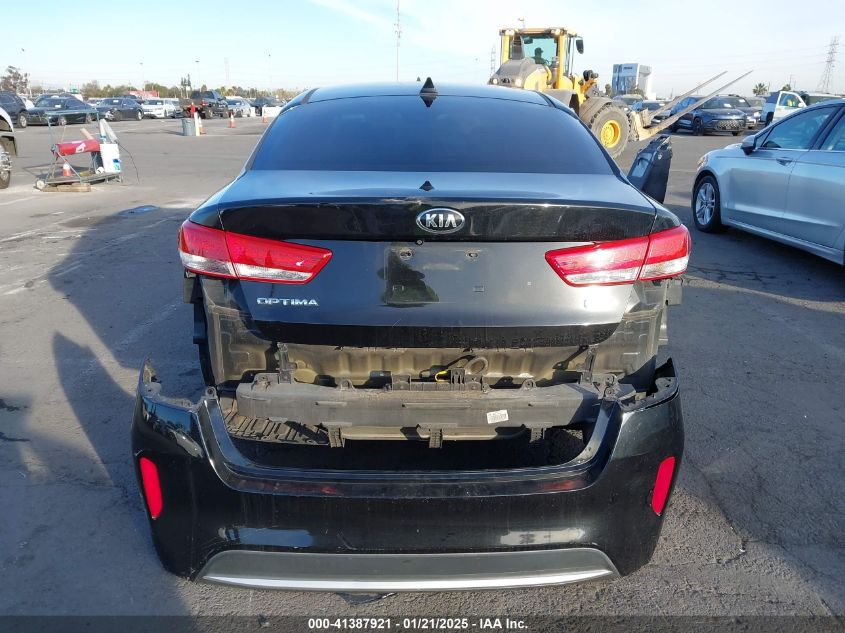 2017 Kia Optima Hybrid VIN: KNAGT4LC7H5007655 Lot: 41387921