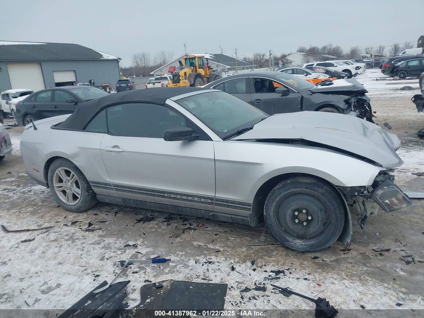 2012 FORD MUSTANG VIN: 1ZVBP8EM3C5254613