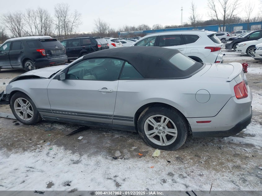 2012 FORD MUSTANG VIN: 1ZVBP8EM3C5254613