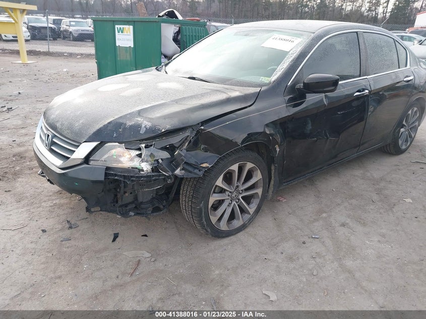 2014 HONDA ACCORD VIN: 1HGCR2F53EA045180