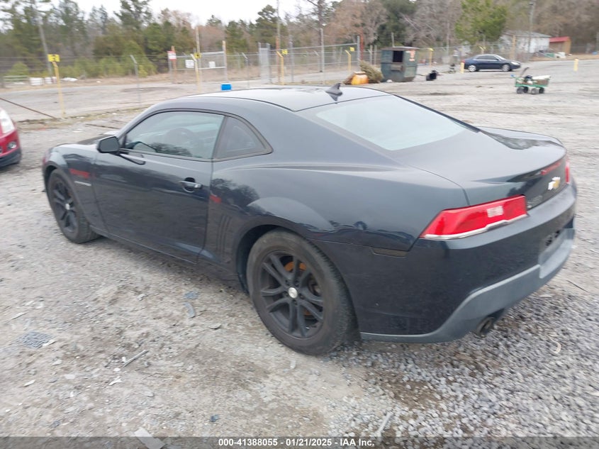 2014 CHEVROLET CAMARO VIN: 2G1FE1E39E9248080