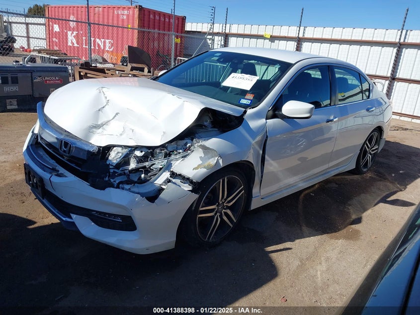 2017 HONDA ACCORD VIN: 1HGCR2F61HA001644