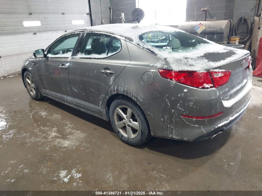 VIN 5XXGM4A77EG330309 2014 KIA OPTIMA no.3