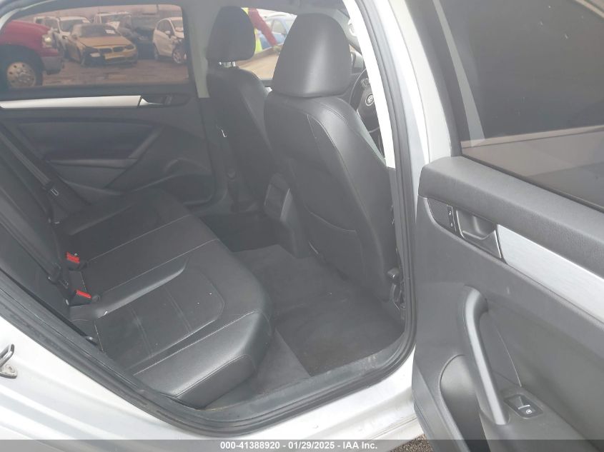 2012 Volkswagen Passat 2.5L Se VIN: 1VWBH7A32CC028563 Lot: 41388920