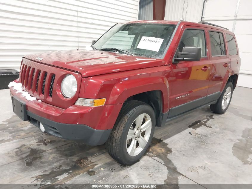 VIN 1C4NJRFB4DD249870 2013 Jeep Patriot, Latitude no.2