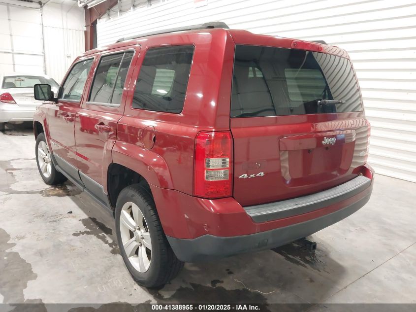 VIN 1C4NJRFB4DD249870 2013 Jeep Patriot, Latitude no.3