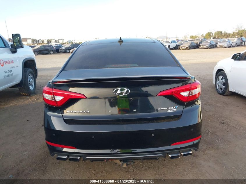 VIN 5NPE34AB9FH161415 2015 Hyundai Sonata, Limited... no.16