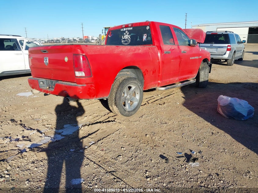 2012 RAM 1500 VIN: 1C6RD6FT0CS216253
