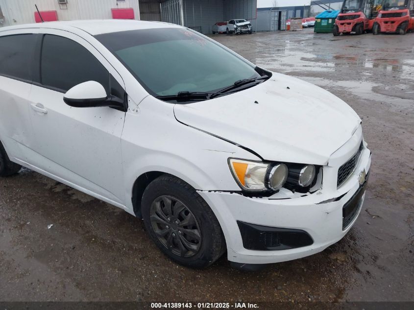 VIN 1G1JA6SH0E4100325 2014 Chevrolet Sonic, Ls Auto no.15