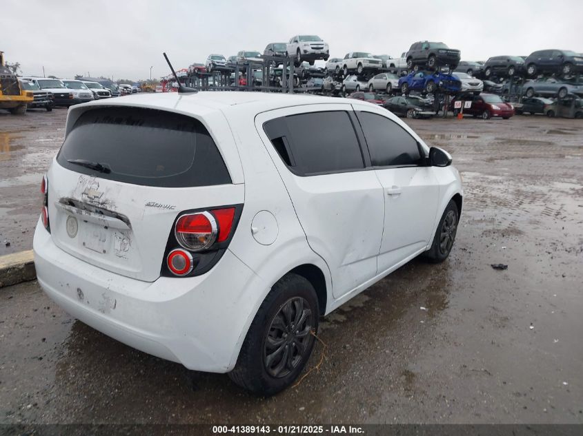 VIN 1G1JA6SH0E4100325 2014 Chevrolet Sonic, Ls Auto no.4