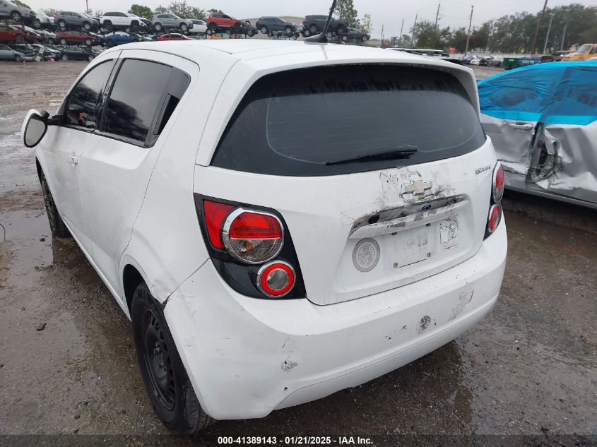 VIN 1G1JA6SH0E4100325 2014 Chevrolet Sonic, Ls Auto no.6