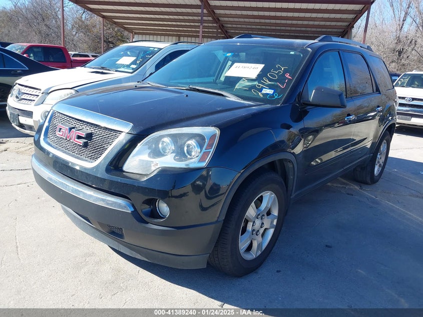 Vin: 1gkkrped0bj294052, lot: 41879730, gmc acadia sle 20112