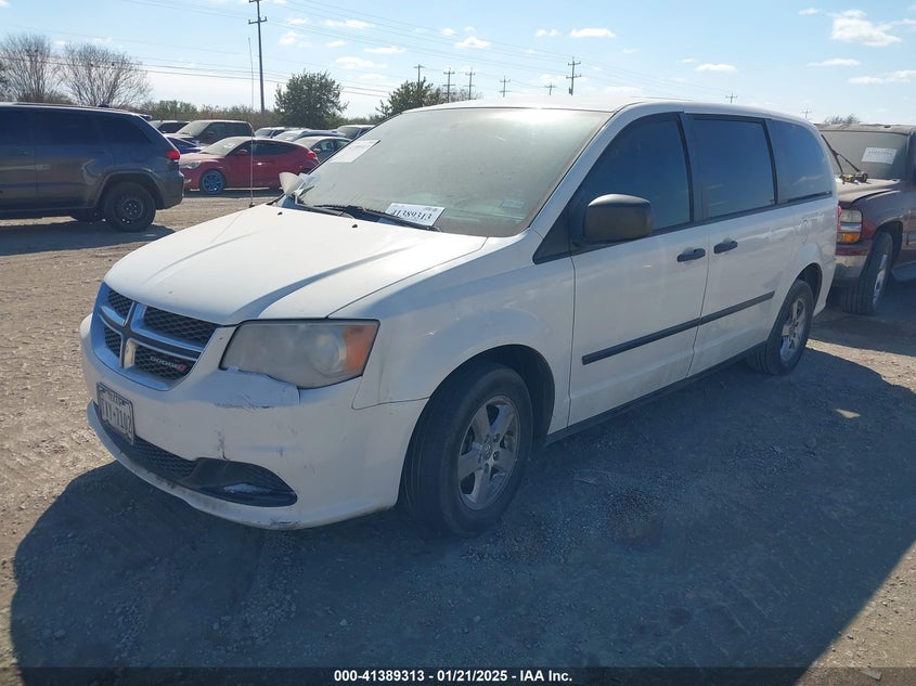 Vin: 2c4rdgbg6dr562303, lot: 41879803, dodge grand caravan american value pkg 20132