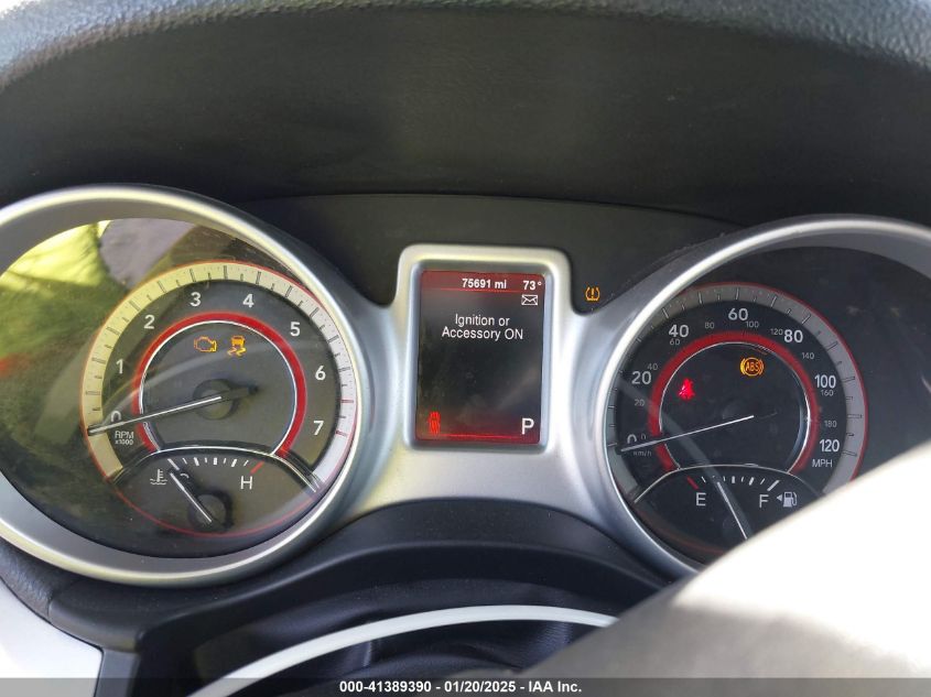 2016 Dodge Journey Se VIN: 3C4PDCAB3GT110767 Lot: 41389390