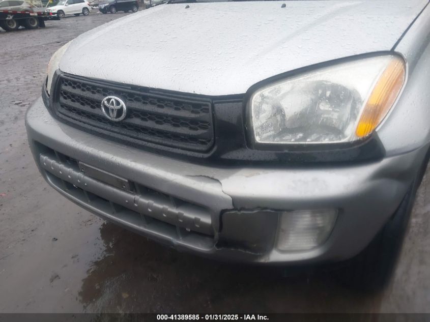 2001 Toyota Rav4 VIN: JTEGH20V110009835 Lot: 41389585