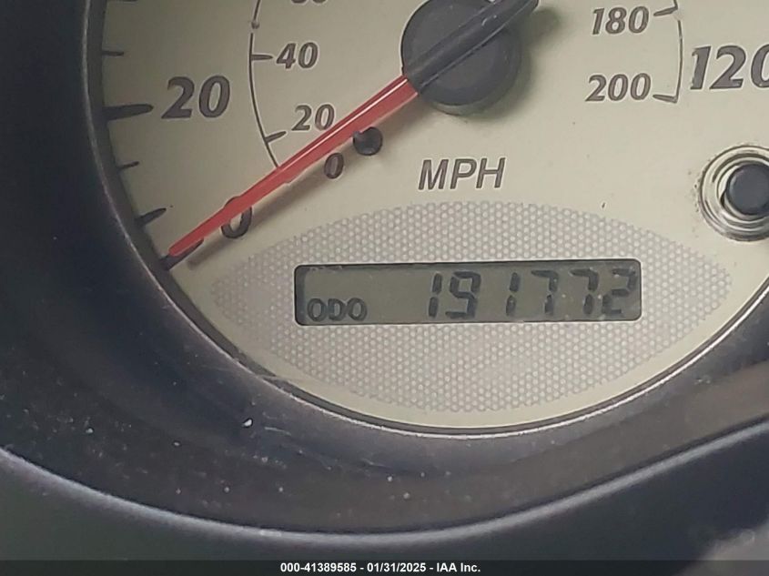 2001 Toyota Rav4 VIN: JTEGH20V110009835 Lot: 41389585