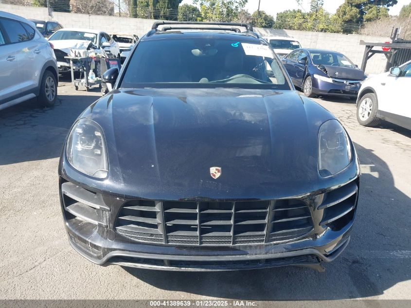 2017 Porsche Macan Turbo VIN: WP1AF2A53HLB60214 Lot: 41389639