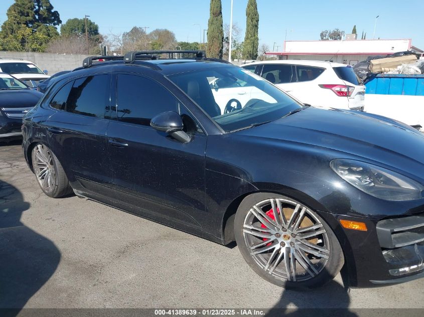 2017 Porsche Macan Turbo VIN: WP1AF2A53HLB60214 Lot: 41389639